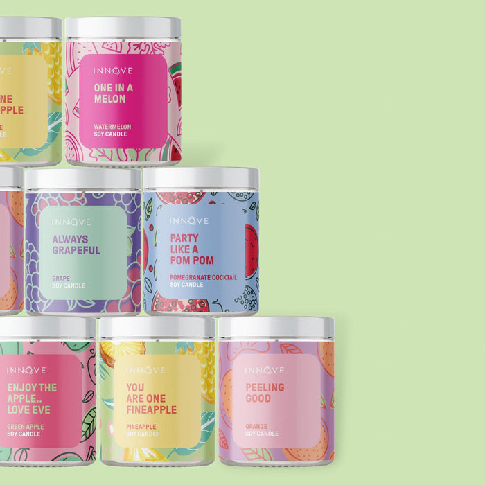 Orange Soy Candle | Peeling Good - Fruity Soy Candles - Innove - INNOVE