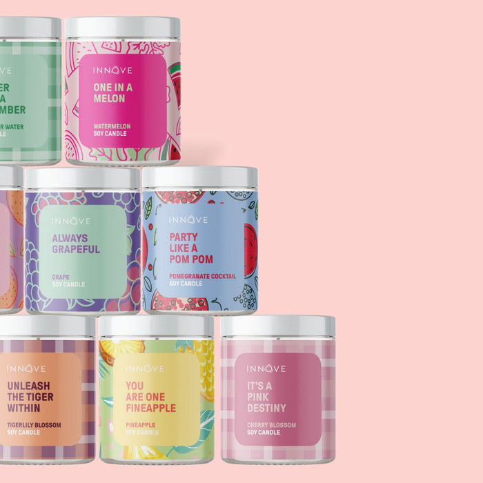 Pineapple Soy Candle | You Are One Fineapple - Fruity Soy Candles - Innove - INNOVE