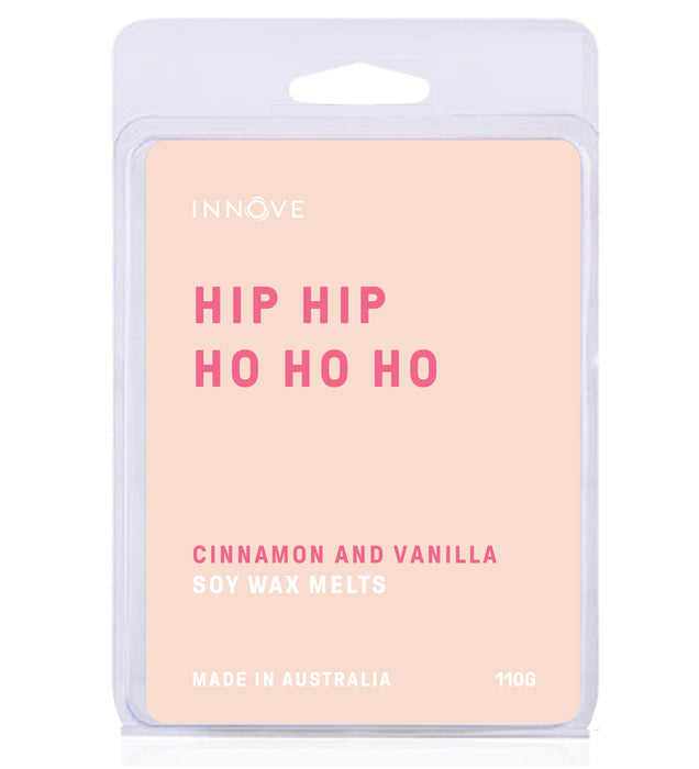 Hip Hip Ho Ho Ho - Cinnamon and Vanilla Soy Wax Melt