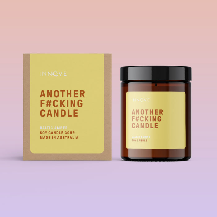 Another F#cking Candle in Baltic Amber - Candle Pun Collection - Innove - INNOVE