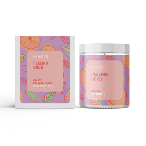 Orange Soy Candle | Peeling Good - Fruity Soy Candles - Innove - INNOVE