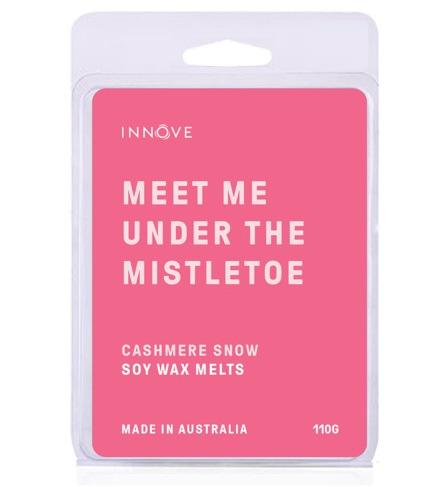 Meet Me Under The Mistletoe - Cashmere Snow Soy Wax Melt