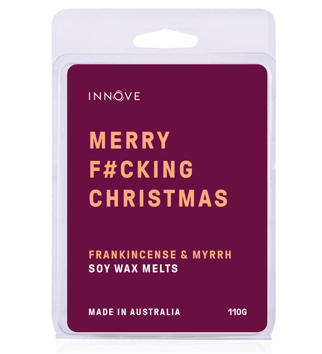 Merry F#cking Christmas - Frankincense & Myrrh Soy Wax Melt