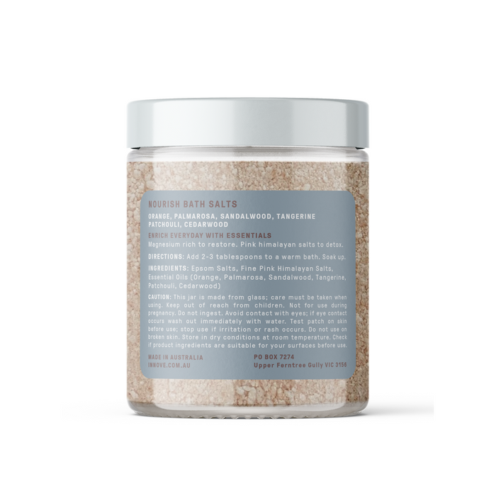 Nourish Essential Oil Bath Salts