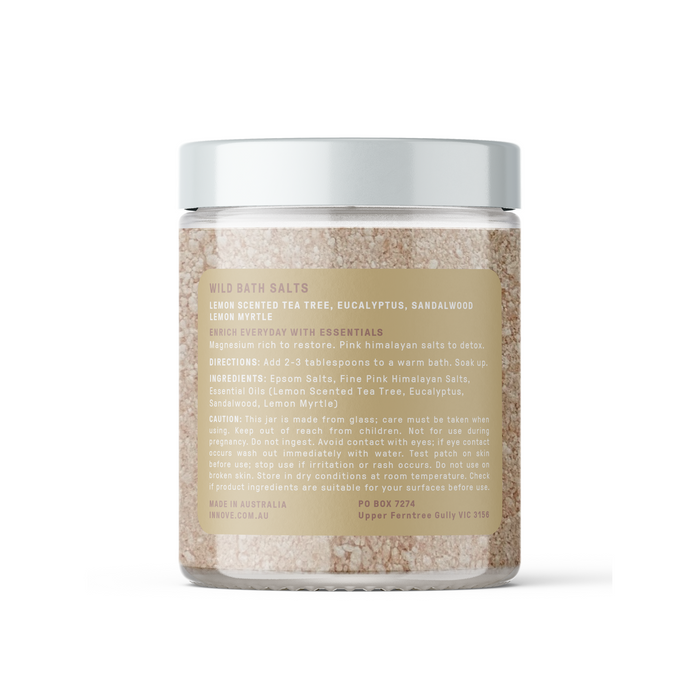Wild Essential Oil Bath Salts