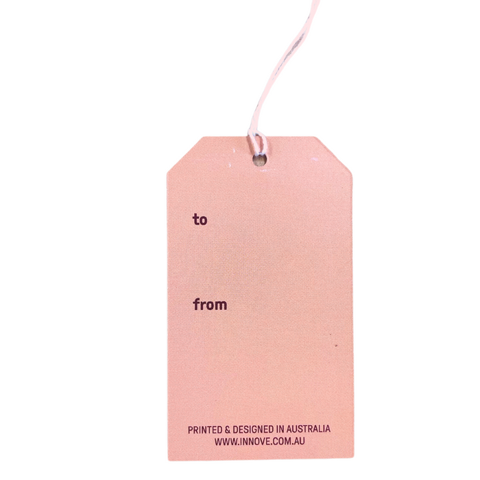 Merry F#cking Christmas Gift Tag in Claret - Gift Tags - Innove - INNOVE