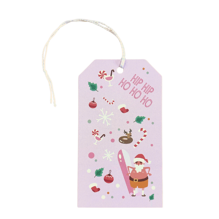 Hip Hip Ho Ho Ho Santa Gift Tag - Gift Tags - Innove - INNOVE