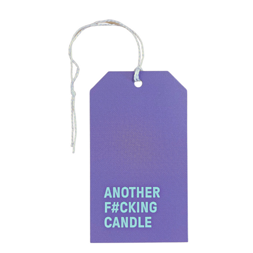 Another F#cking Candle Gift Tag in Purple - Gift Tags - Innove - INNOVE