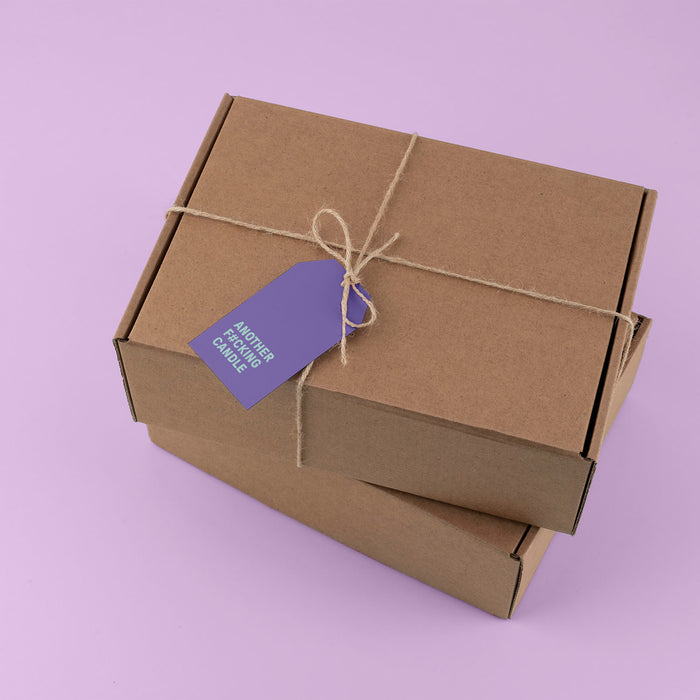 Another F#cking Candle Gift Tag in Purple - Gift Tags - Innove - INNOVE