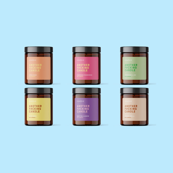 Another F#cking Candle in Lemongrass and Lime - Candle Pun Collection - Innove - INNOVE