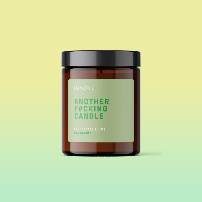 Another F#cking Candle in Lemongrass and Lime - Candle Pun Collection - Innove - INNOVE