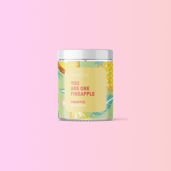 Pineapple Soy Candle | You Are One Fineapple - Fruity Soy Candles - Innove - INNOVE