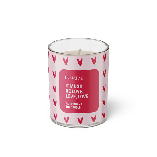 Musk Sticks Soy Candle | It Musk Be Love - Valentines Candles - Innove - INNOVE