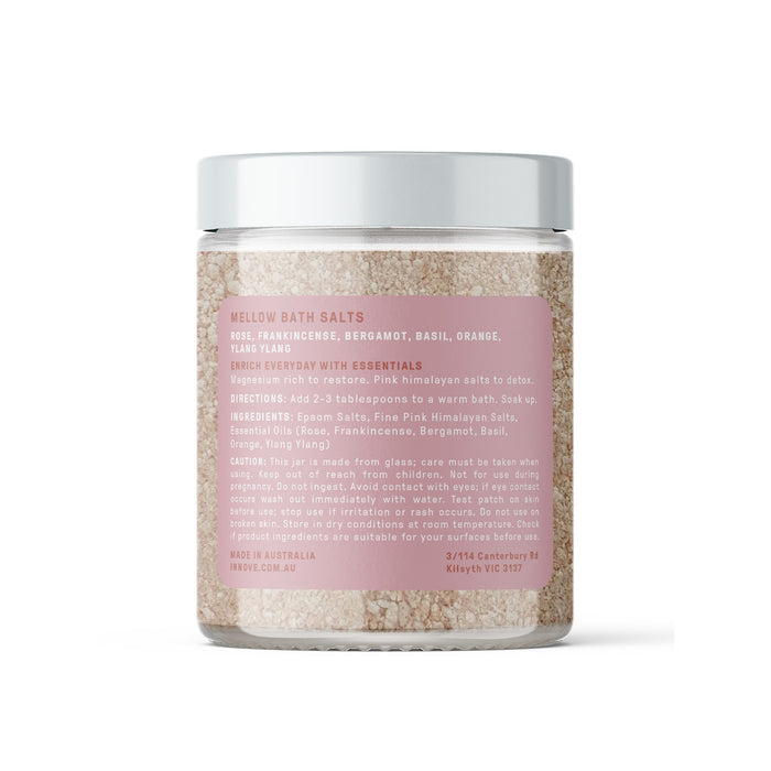 Mellow Essential Oil Bath Salts - Bath Salts - Innove - INNOVE