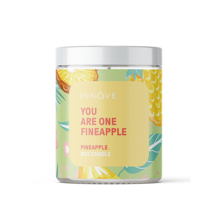 Pineapple Soy Candle | You Are One Fineapple - Fruity Soy Candles - Innove - INNOVE