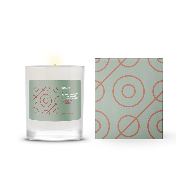 Bliss Essential Oil Soy Candle - Essential Oil Soy Candles - Innove - INNOVE