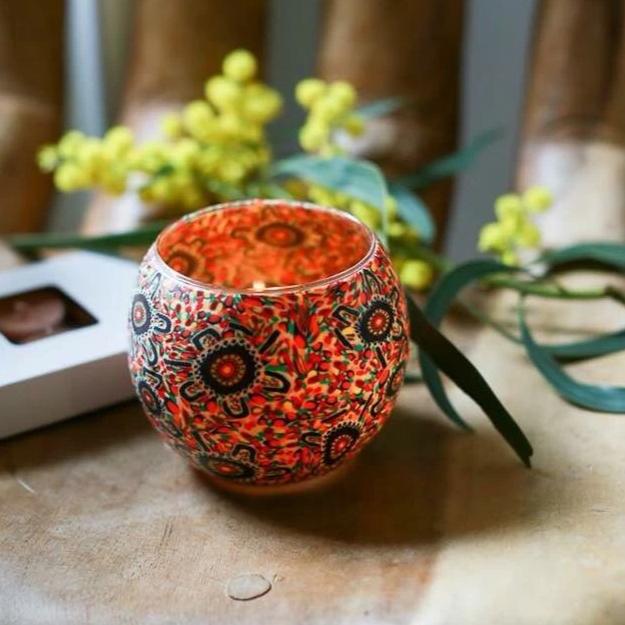 Caramel Vanilla Soy Tealight Candles - Soy Wax Tealights - Innove - INNOVE