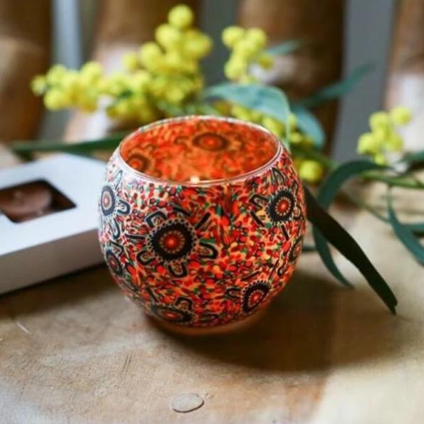 Caramel Vanilla Soy Tealight Candles - Soy Wax Tealights - Innove - INNOVE