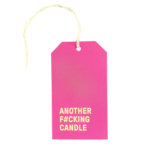 Another F#cking Candle Gift Tag in Pink - Gift Tags - Innove - INNOVE