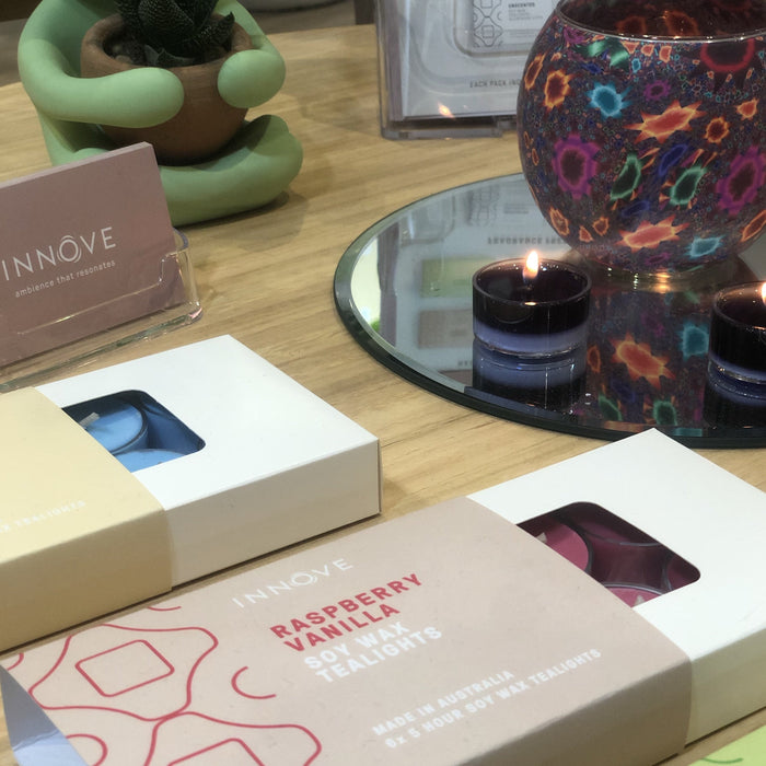 Soft Linen Soy Tealight Candles - Soy Wax Tealights - Innove - INNOVE