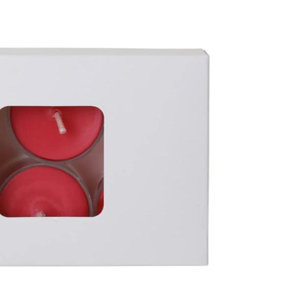 Raspberry Vanilla Soy Tealight Candles - Soy Wax Tealights - Innove - INNOVE