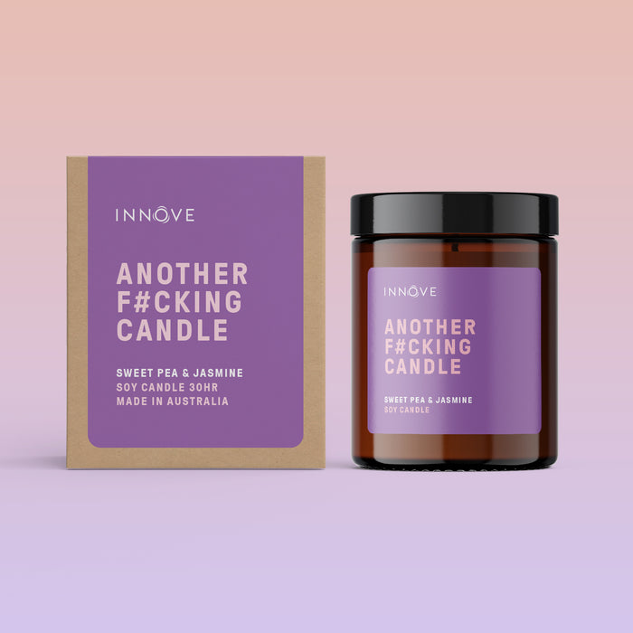 Another F#cking Candle in Sweet Pea and Jasmine - Candle Pun Collection - Innove - INNOVE