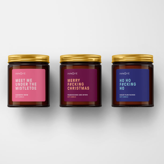 Ho Ho F#cking Ho Candle - Sugar Plum Fairies Fragrance