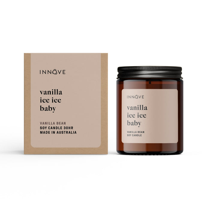Vanilla Ice Ice Baby Candle - Vanilla Bean Fragrance