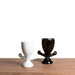 Ashurito Hug Me Pots | Shot Glass Black and White Set of 2 - Pots & Planters - Estudio Floga - INNOVE