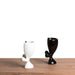Ashurito Hug Me Pots | Shot Glass in Black - Set of 2 - Pots & Planters - Estudio Floga - INNOVE