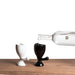 Ashurito Hug Me Pots | Shot Glass Black and White Set of 2 - Pots & Planters - Estudio Floga - INNOVE