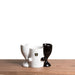 Ashurito Hug Me Pots | Shot Glass in White - Set of 2 - Pots & Planters - Estudio Floga - INNOVE