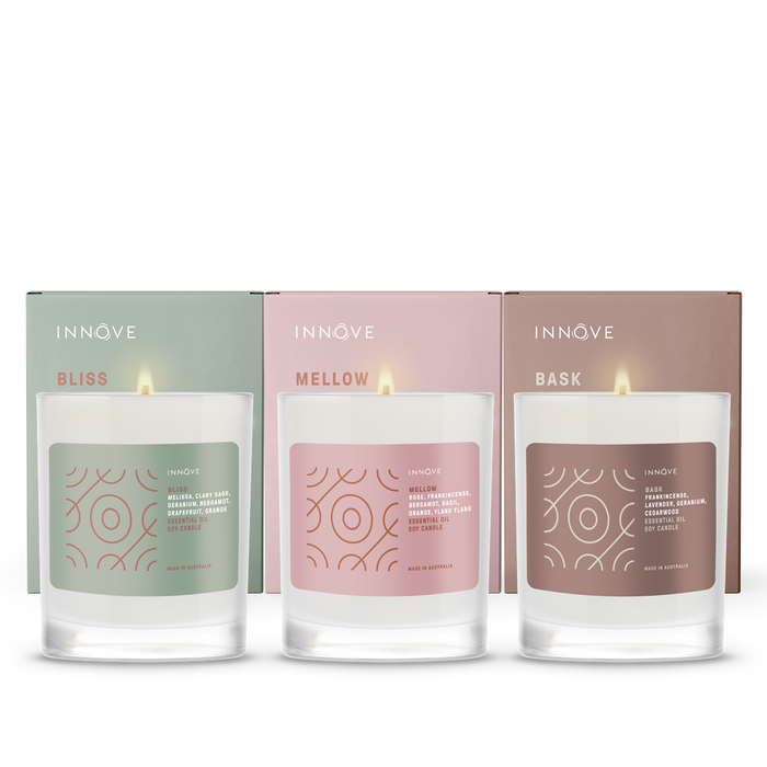 Bask Essential Oil Soy Candle - Essential Oil Soy Candles - Innove - INNOVE