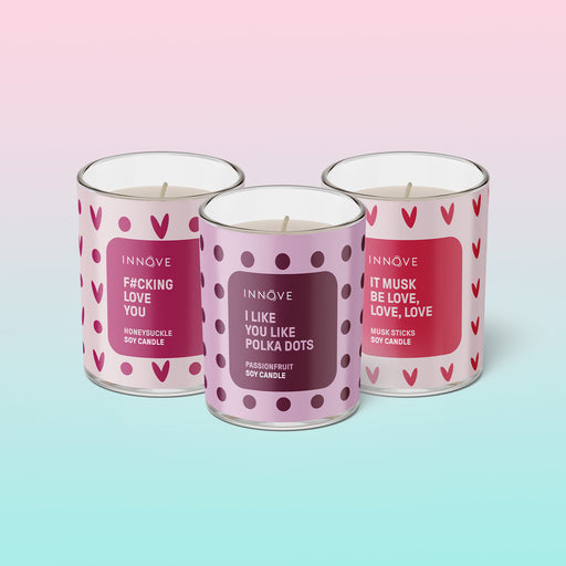 Musk Sticks Soy Candle | It Musk Be Love - Valentines Candles - Innove - INNOVE