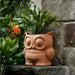Hoot Owl Pot in Terracotta - Pots & Planters - Estudio Floga - INNOVE