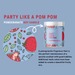 Pomegranate Cocktail Soy Candle | Party Like A Pom Pom - Fruity Soy Candles - Innove - INNOVE